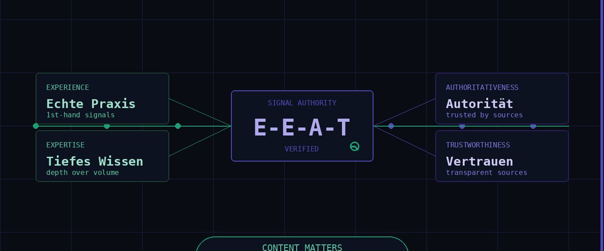 Native Speaker Content und E-E-A-T – Google Qualitätssignale für hochwertigen Content